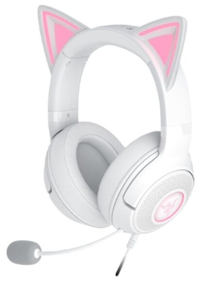 Razer Kraken Kitty V2 headphones, white - Image 7