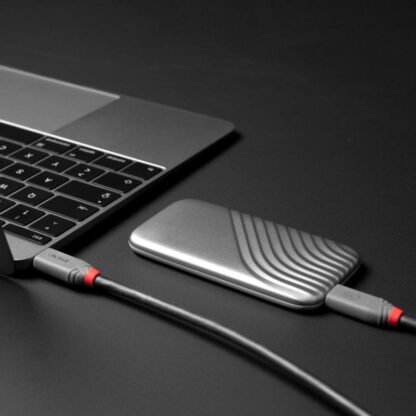 Cable Lindy 0.8m USB4 Type C 40Gbps Anthra Line - Image 10