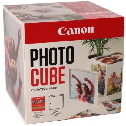 CANON PP-201 13x13CM PHOTO CUBE WH/PK - Image 2