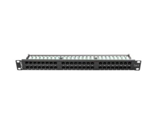 Patch panel 48 porturi 1U Cat.6 UTP ng