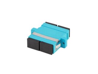 MM SC/UPC duplex OM3 fiber optic adapter