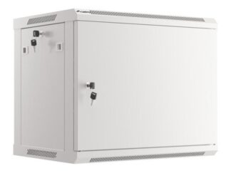 19" wall rack cabinet, 9U grey