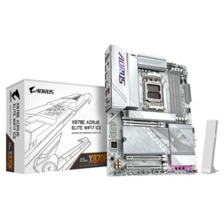 MOTHERBOARD GIGABYTE X870E AORUS ELITE WIFI7 ICE