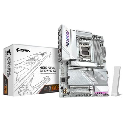 MOTHERBOARD GIGABYTE X870E AORUS ELITE WIFI7 ICE
