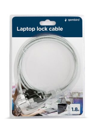 Gembird LK-K-01 security cable, gray