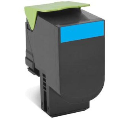 LEXMARK 80C2HC0 CYAN TONER - Image 2