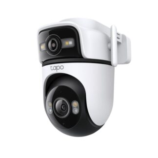 Outdoor Dual Lens Pan/Tilt Security Cam