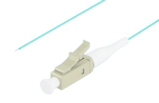 Pigtail fibră MM LC/UPC OM3 aqua