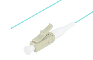 Pigtail fibră MM LC/UPC OM3 aqua
