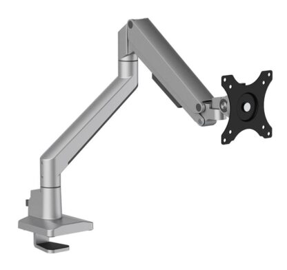 Neomounts 17"-35" 9kg silver dual monitor desk stand - Image 4