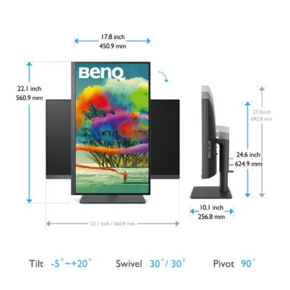 MONITOR 27" BENQ PD2705U - Image 9