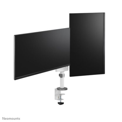 Neomounts double monitor desk stand 17"-27" white - Image 8