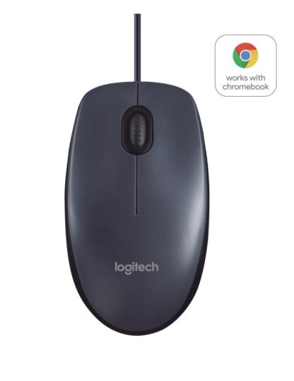 Mouse Logitech B100 USB, black - Image 4
