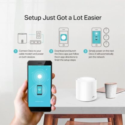 TP-LINK KIT AX1800 MESH WIFI 6 SYSTEM - Image 8