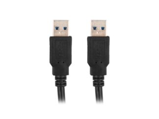 Cablu USB-A M/M 3.0 1,8 m negru
