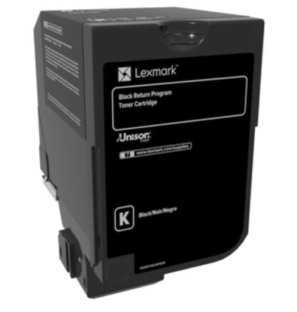 LEXMARK 74C20K0 TONER CARTRIDGE BLACK - Image 2