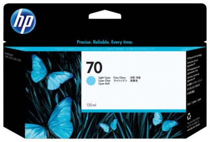 HP 70 DESIGNJET  LIGHT CYAN C9390A - Image 2