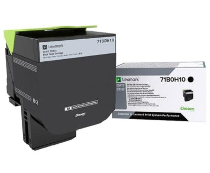 LEXMARK 71B0H10 BLACK TONER CARTRIDGE - Image 3
