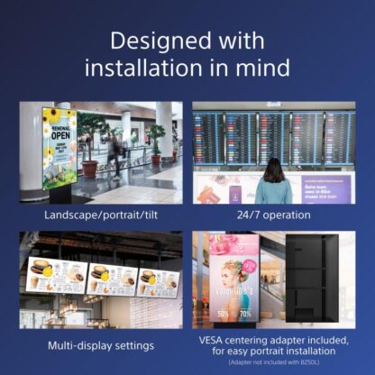Professional screen SONY FW-65BZ40L - Image 7