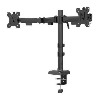 Neomounts double monitor desk stand 24"-34" black - Image 6