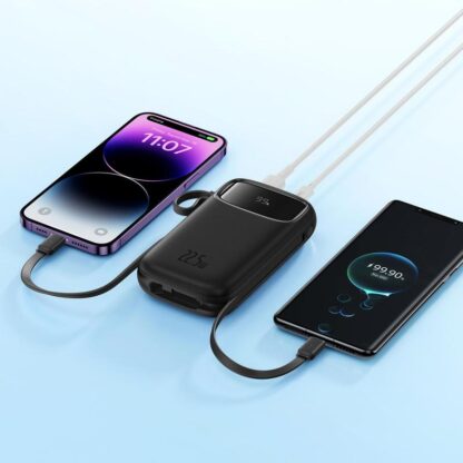 Baseus Qpow2 external battery, 10000mAh black - Image 8