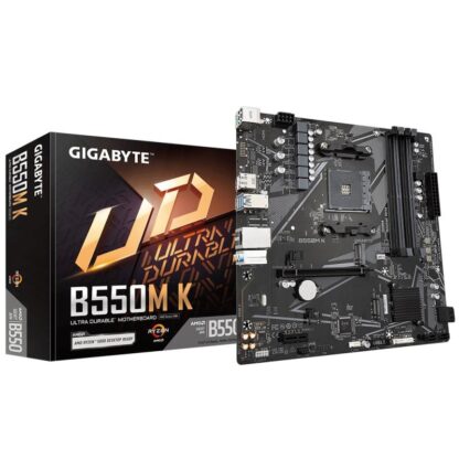 Motherboard Gigabyte B550M K AM4 DDR4 - Image 6