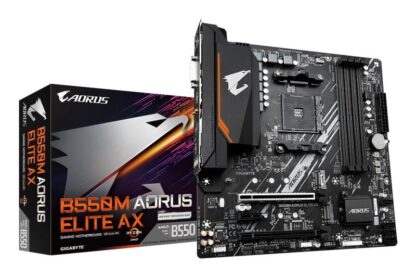 Motherboard GIGABYTE AMD B550M AORUS ELITE AX - Image 2