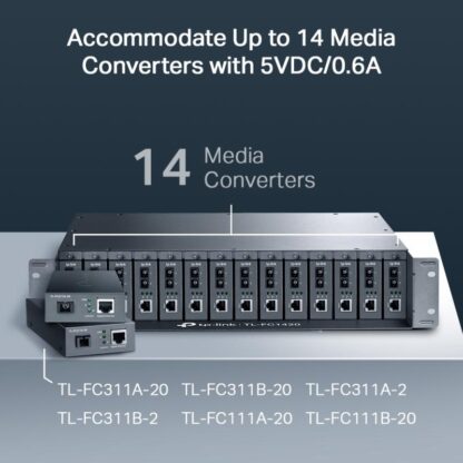 TP-Link 14-SLOT RACKMOUNT CHASSIS TL-FC1420 - Image 7