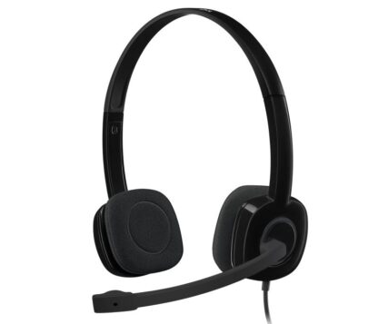 Logitech H151 Headset, Black - Image 4