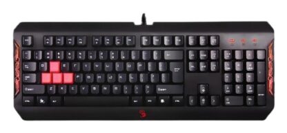 Wired keyboard A4Tech Q100 BL, black - Image 6
