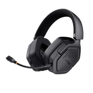 Wireless Trust GXT 493 Carus headphones, black