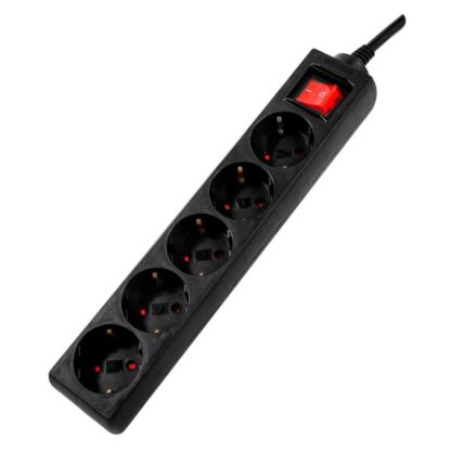 SCHUKO SPACER EXTENSION x3 16A 3m Black - Image 3