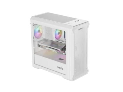 PC Case GENESIS IRID 503 ARGB LT MATX WHITE - Image 5