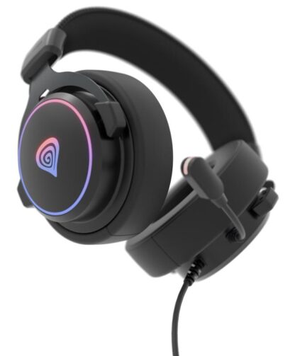 Genesis Neon 764 black wired headphones - Image 18
