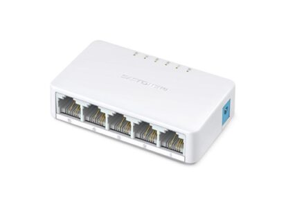 Mercusys desktop switch 5-Port 10/100 Mbps, MS105 - Image 3