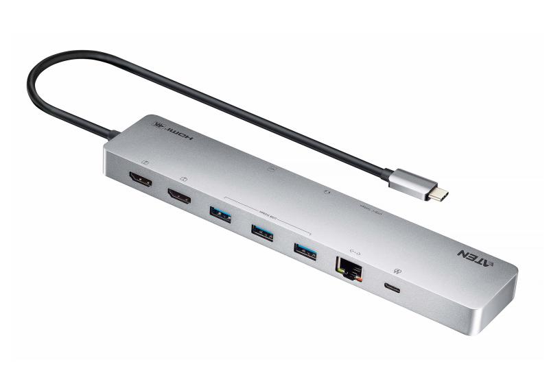Docking Station Aten USB-C, negru