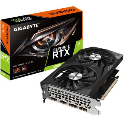 Gigabyte GEFORCE RTX 3050 WINDFORCE OC 8G V2 - Image 4