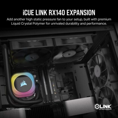 Cooler Corsair iCUE LINK RX140 BLACK - Image 3