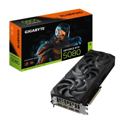 VGA Gigabyte GeForce RTX 5080 WINDFORCE OC SFF 16G