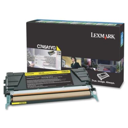 LEXMARK C746A1YG YELLOW TONER - Image 2