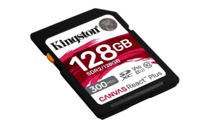 SD CARD Kingston 128GB CL10 UHS-I Canvas React Plus - Image 3