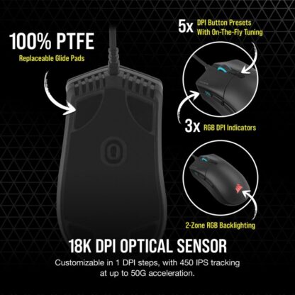 Corsair SABRE RGB PRO CHAMPION SERIES Gaming Mouse - Image 11