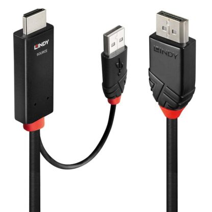 Lindy 1m HDMI to DisplayPort cable - Image 3