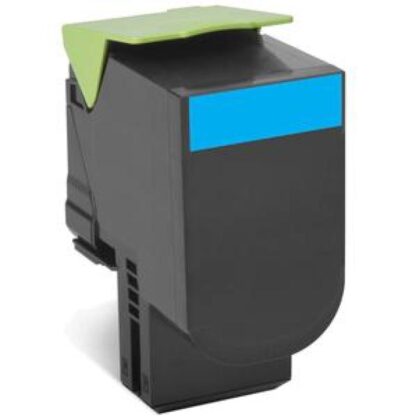 LEXMARK 80C2XC0 CYAN TONER - Image 2