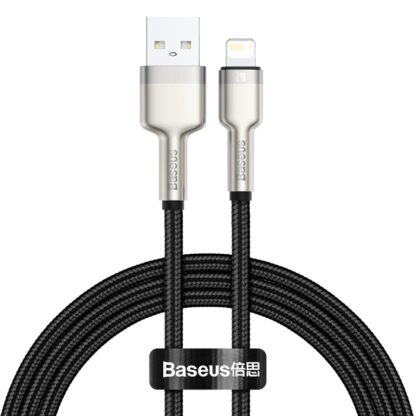 Cable Baseus Cafule USB-Lighting, black - Image 6