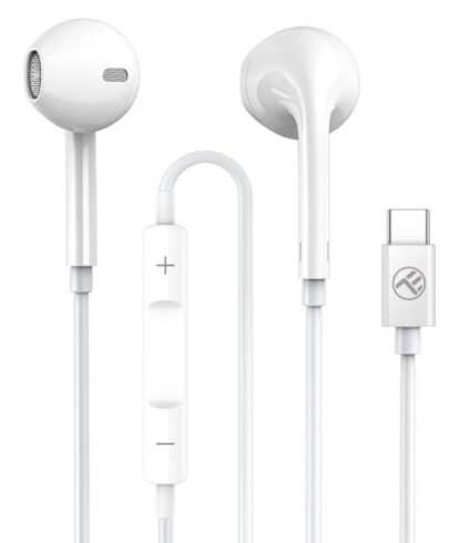 Wired headphones Tellur Basic U In-Ear white - Image 4