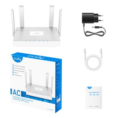 CUDY AC1200 Gigabit Wi-Fi Router - Image 5