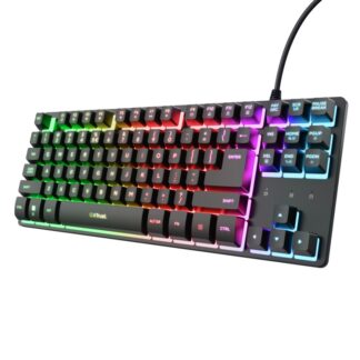 Trust wired keyboard GXT833W Thado TKL Black