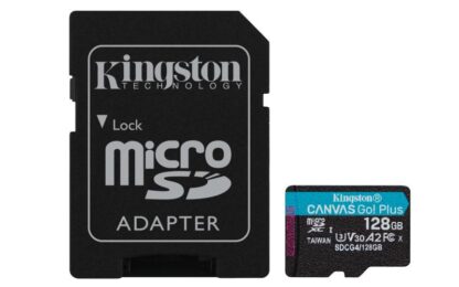 SD CARD Kingston 128GB CL10 UHS-I CANV GO PLUS - Image 2