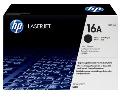 HP Q7516A BLACK TONER CARTRIDGE - Image 2